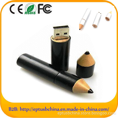 Customer Design Pencil Shape PVC USB Driver (ET560)